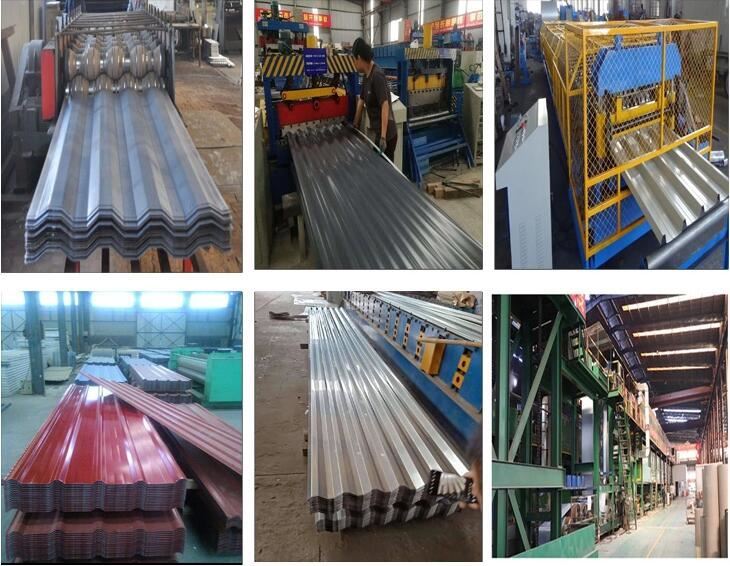 Building Material Galvalume Corrugated Steel Roofing Sheet Building Material Galvalume Corrugated Steel Roofing Sheet